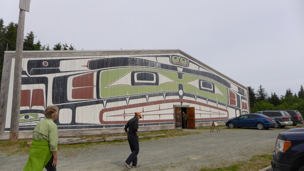 Alert Bay, BC, fishing harbour, First Nations community