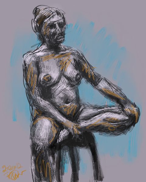 seated-nude-woman-art